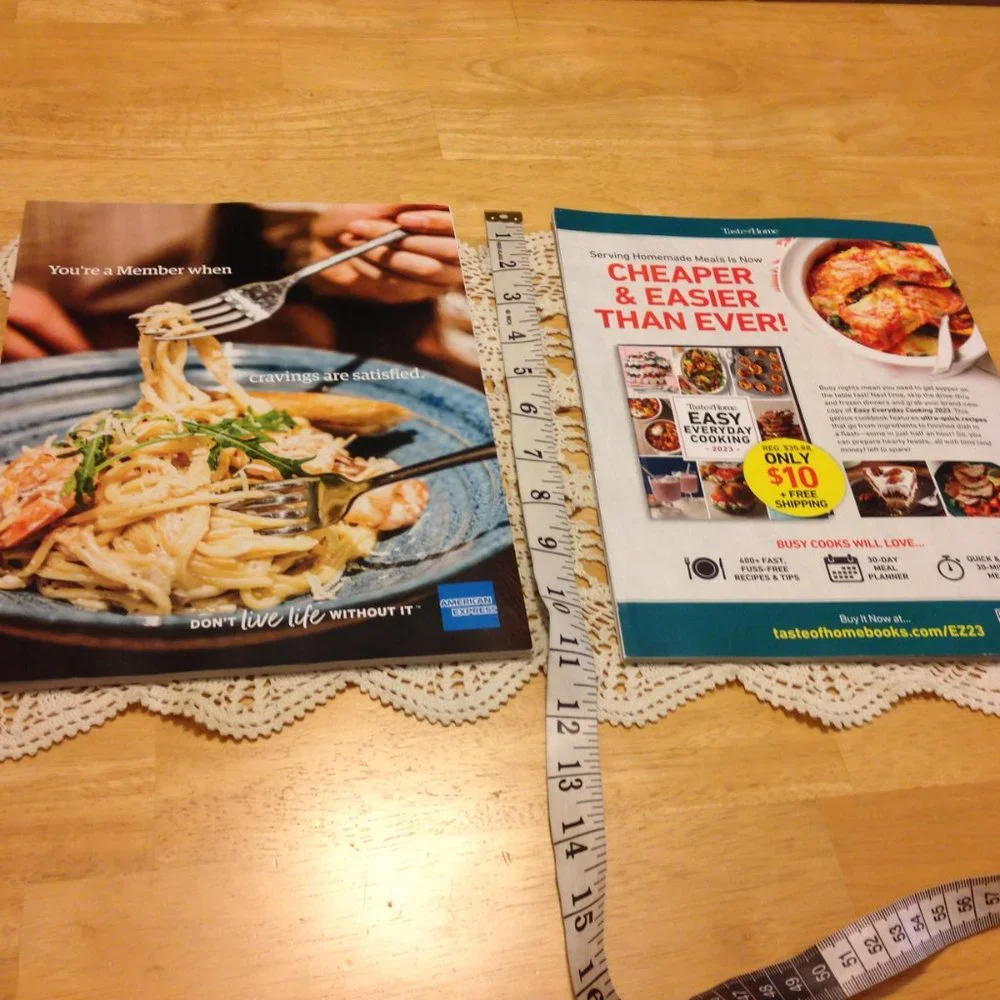 Cooking Magazine Plus Food And Wine and Spoon Rest Bundle